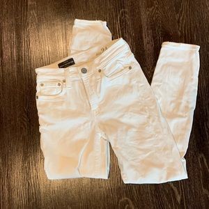 J. Crew white jeans